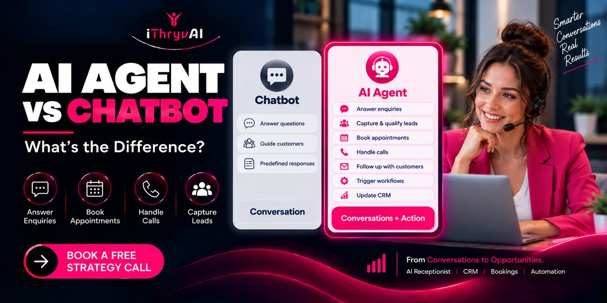 AI Agent vs Chatbot: What's the Difference?
