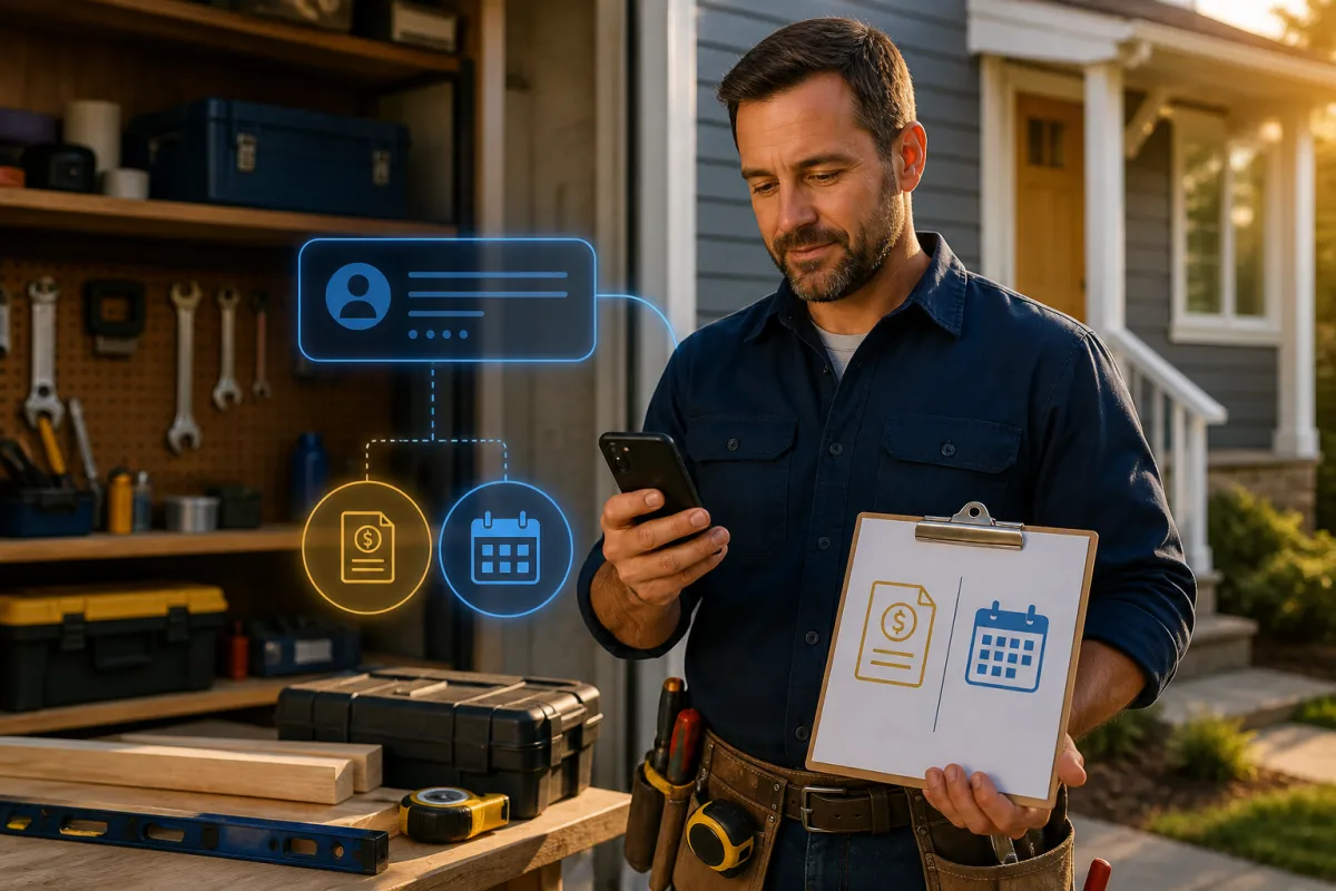 AI Receptionist for Handyman Businesses: The Quote-or-Visit Problem