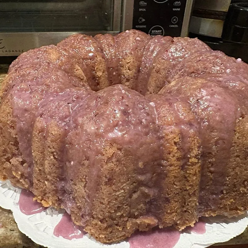 Blackberry Pound Cake