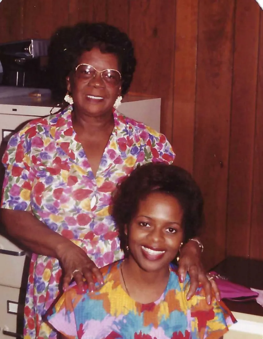 Gigi and her mom, Grenea