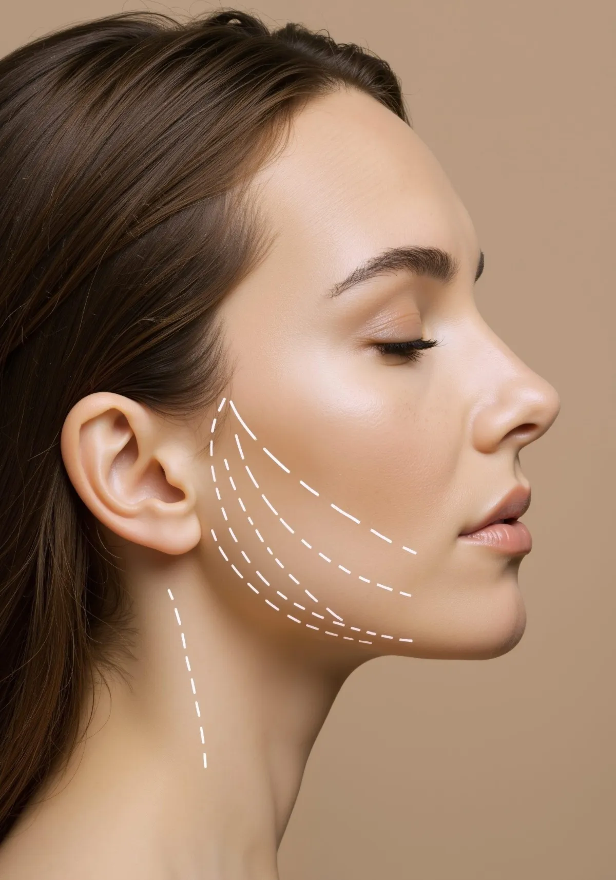 person holding clear glass bottle