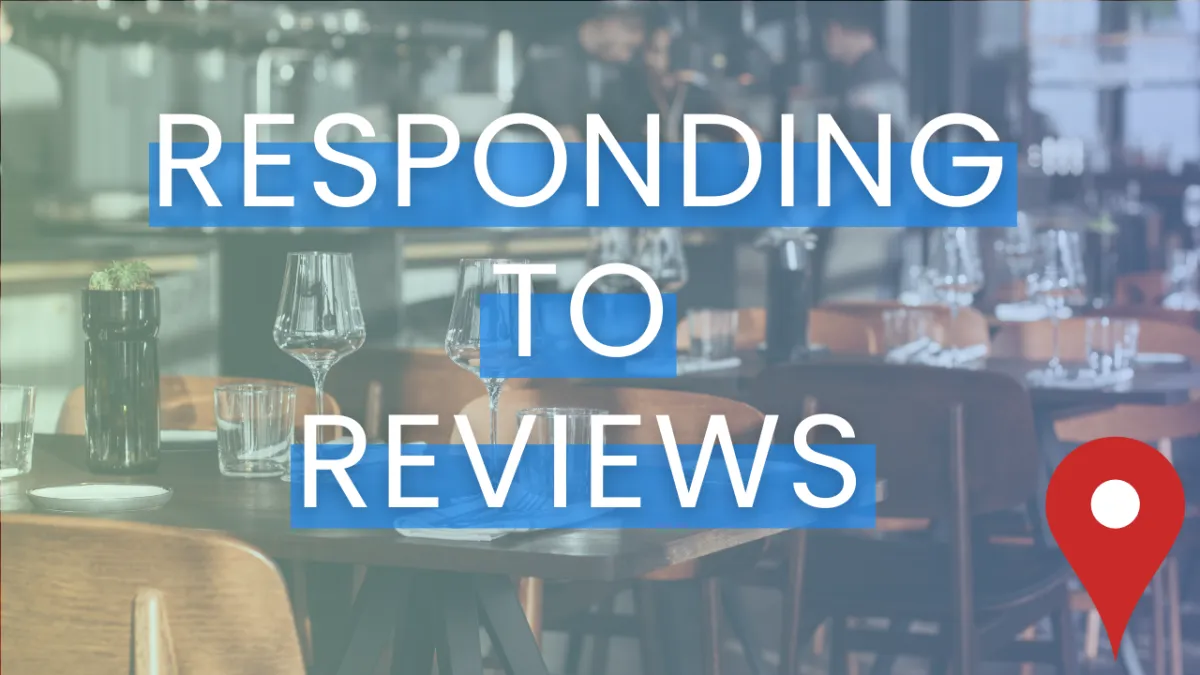 How a  Restaurants or Bars business should reply to reviews inside of Google Business Profile   