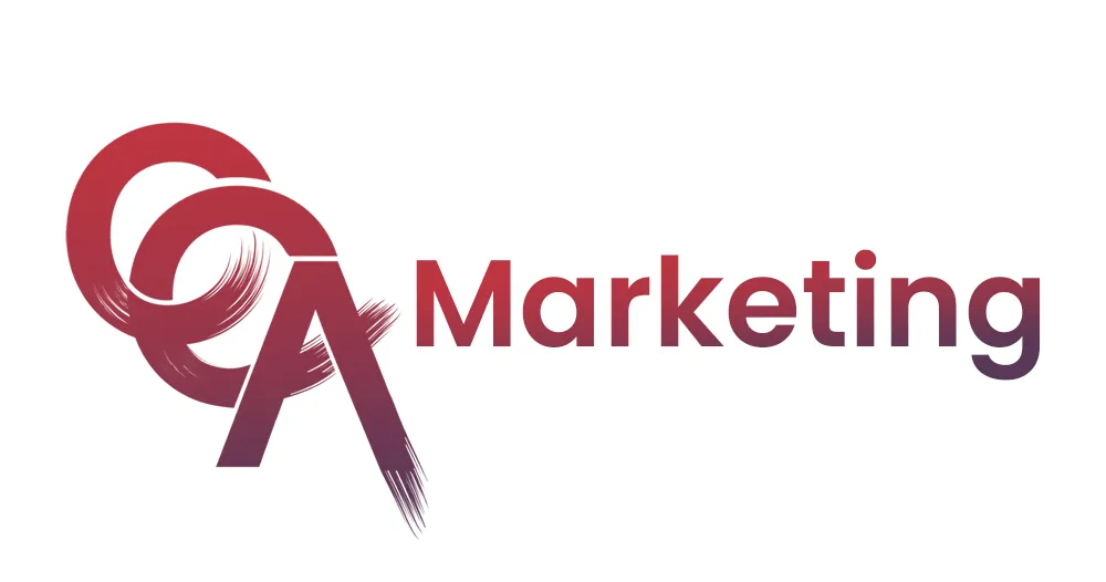 CCA Marketing Logo in Dark Red