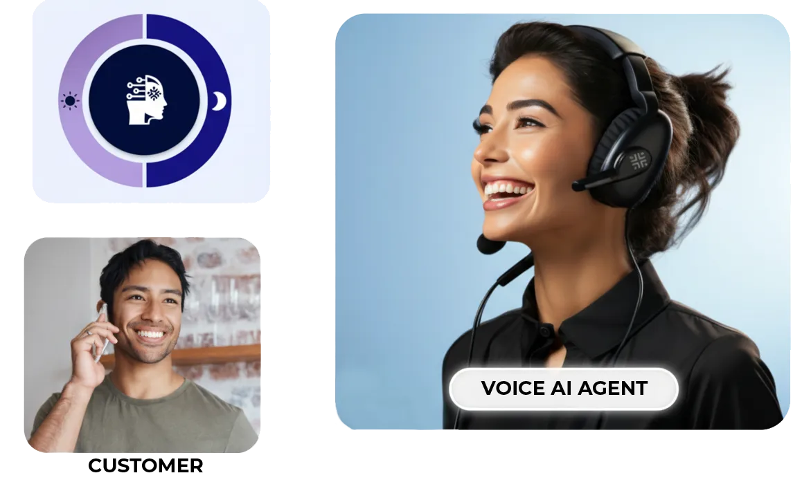 Customer speaking to your new Voice AI Agent.