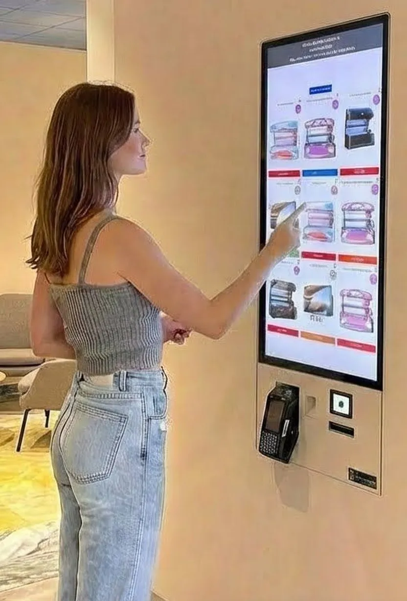 Self-Check-in-Terminal in einem SOLARA-Studio