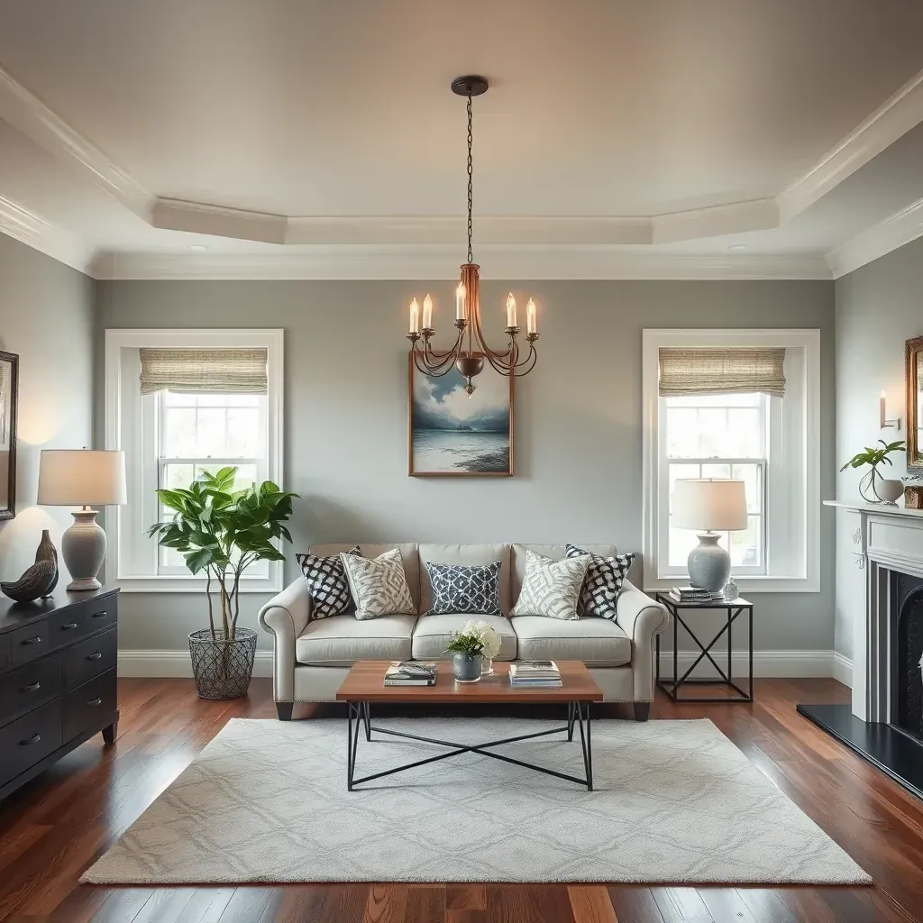 Interior Painting projects in Richmond, VA transforming spaces with color and style. Brightening homes and offices beautifully.