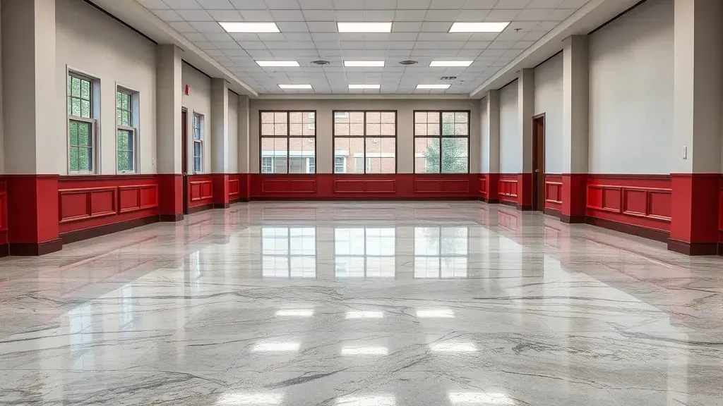 Epoxy flooring projects showcasing vibrant designs and durability in Richmond VA.