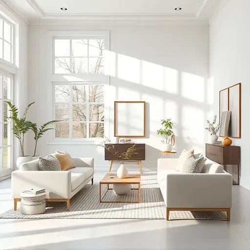 Freshly painted Highland Springs, VA interior with neutral walls, modern furniture, natural light, and polished decor.