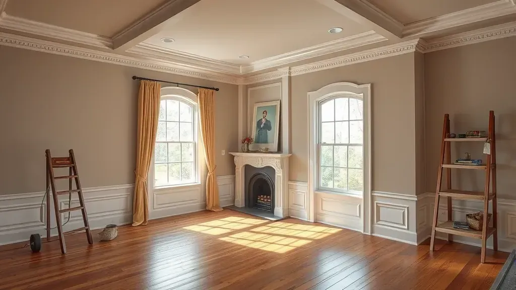 Painting Contractor in Ashland, VA showcasing exterior house painting and expert craftsmanship.