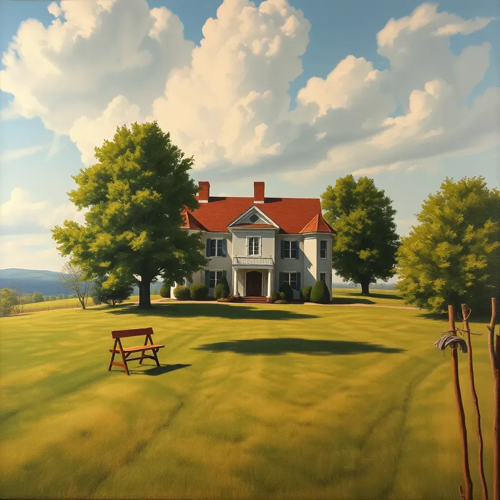 Painting in Goochland, VA showcasing vibrant colors and artistic detail.