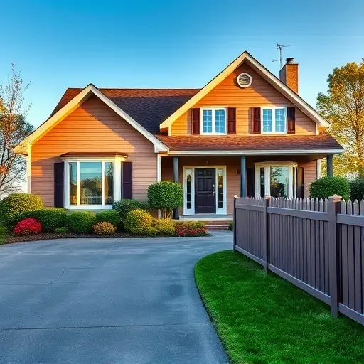 Beautifully painted residential exterior in Rockwood VA, featuring soft earth tones, colorful landscaping, and a welcoming ambiance.
