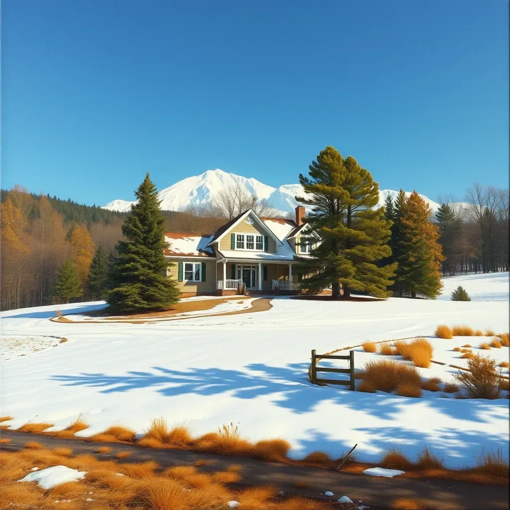 Serene Bensley, VA landscape with a meandering river, lush trees, rustic bridge, historic homes, and peaceful natural beauty.