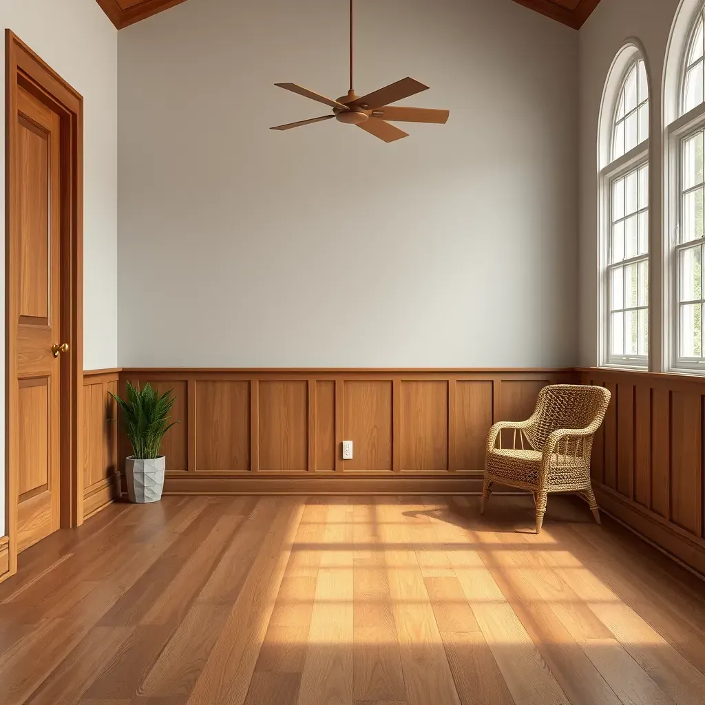 Wood staining projects in Richmond, VA showcasing beautiful craftsmanship and vibrant finishes on various wood surfaces.