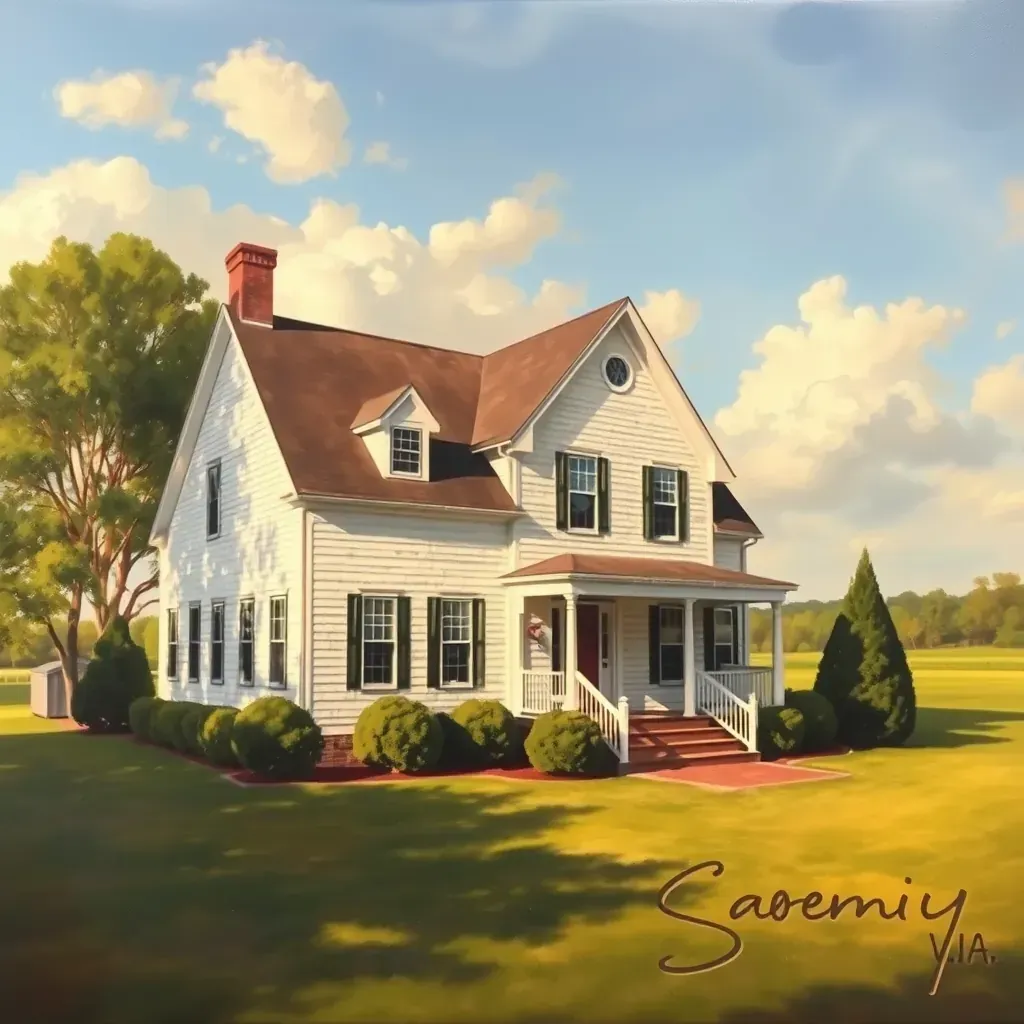 Painting in Colonial Heights, VA showcasing vibrant colors and intricate details.