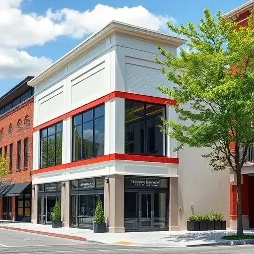 Completed painting project by a contractor in Richmond VA showcasing vibrant colors and meticulous detailing.