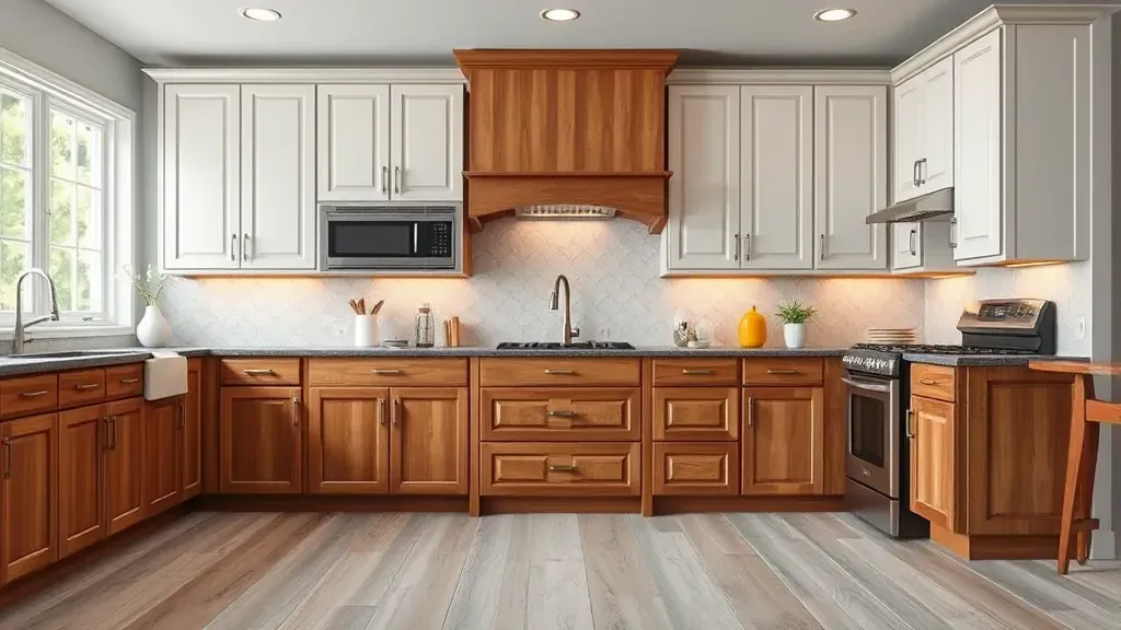 Cabinet Refinishing projects in Richmond, VA showcasing stunning before and after transformations