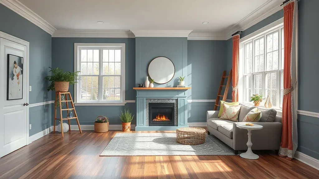 Painting Contractor in Short Pump, VA showcasing a fresh, vibrant home exterior with expert brushwork and seamless finishes.