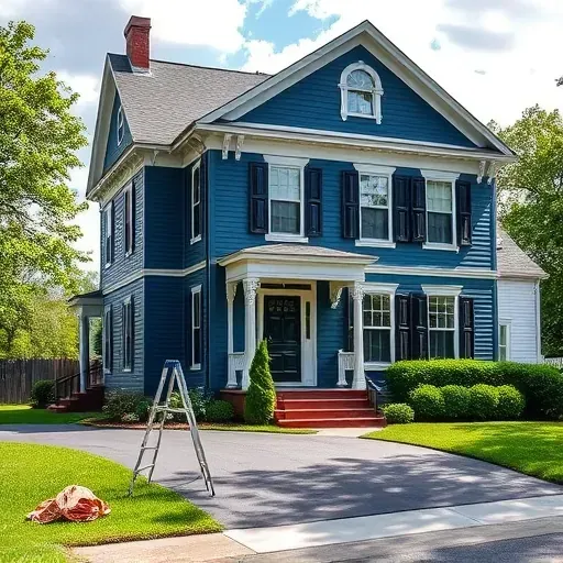 Completed Painting Contractor project showcasing vibrant colors and pristine finishes in Richmond VA's residential area.