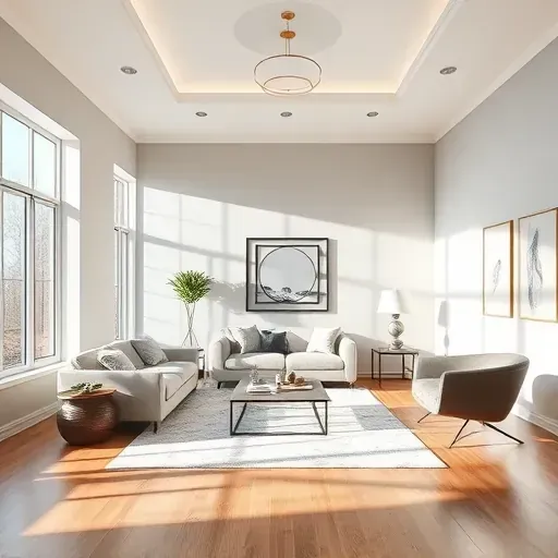 Bright Wyndham home interior with freshly painted, crisp walls, natural light, hardwood floors, minimal furniture, and tasteful decor.