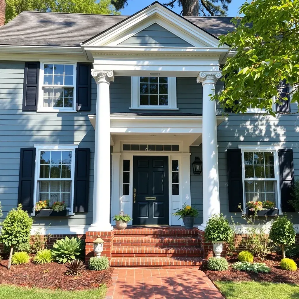 Exterior Painting projects in Richmond, VA showcasing vibrant, freshly painted home exteriors and professional craftsmanship.