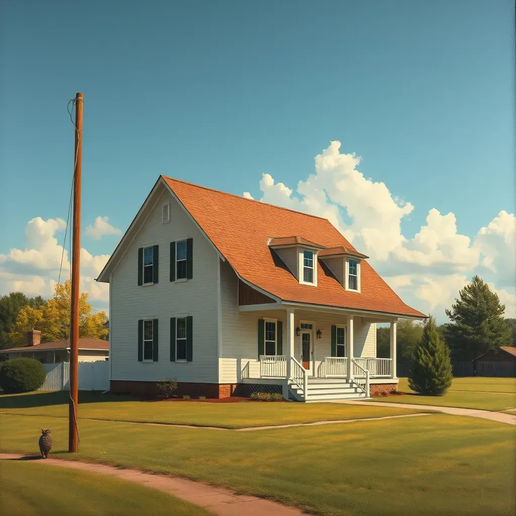 Painting in Montrose, VA with vibrant colors and scenic landscape.