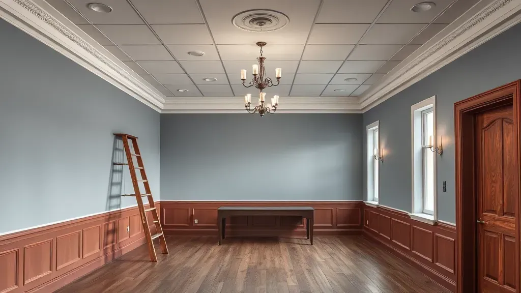 Interior Commercial Painting projects in Richmond VA showcasing vibrant colors and professional finishes.