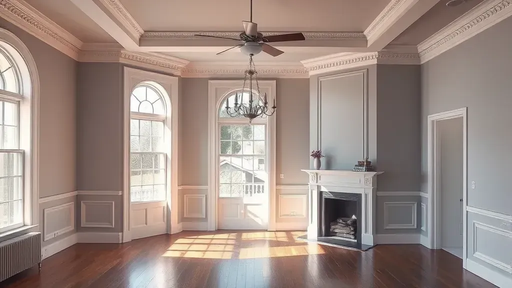 Interior painting projects in Richmond VA showcasing vibrant colors and professional finishes