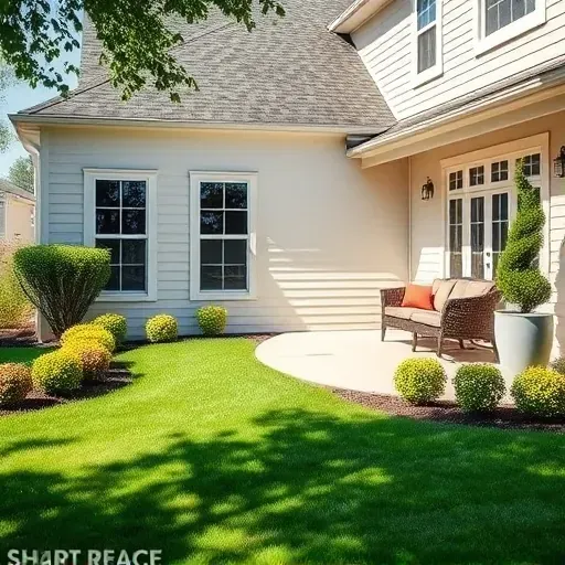 Freshly painted modern neutral home in Short Pump VA with a lush yard, charming neighborhood, and detailed craftsmanship