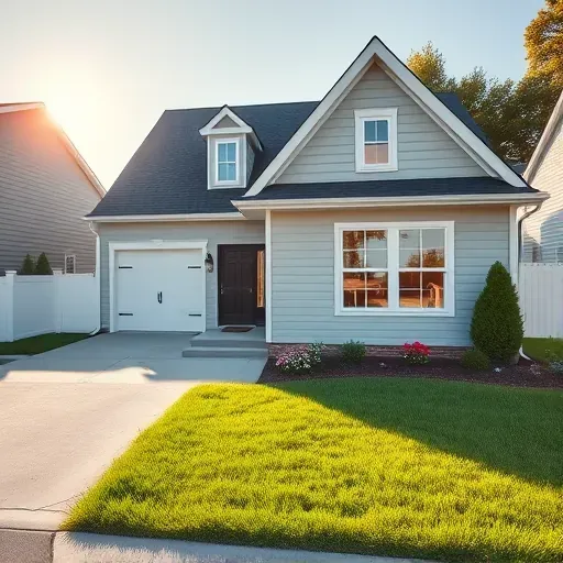 Exterior of a modern residential home in Rockwood VA with light gray paint, white trim, landscaped yard, and inviting atmosphere.