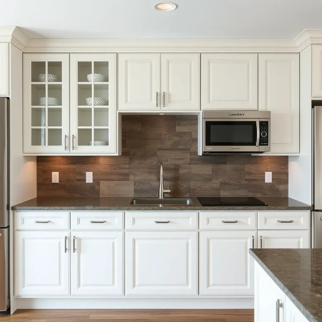Beautiful cabinet refinishing projects in Richmond, VA showcasing fresh, vibrant finishes enhancing kitchen spaces.
