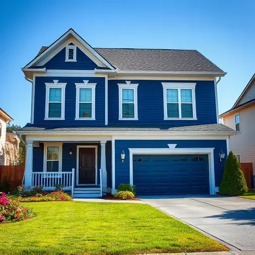 A finished painting project showcasing vibrant colors and smooth surfaces in a Richmond, VA environment.