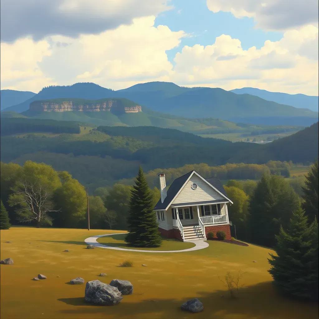 Painting in Bensley, VA showcases vibrant colors and detailed brushwork on canvas.
