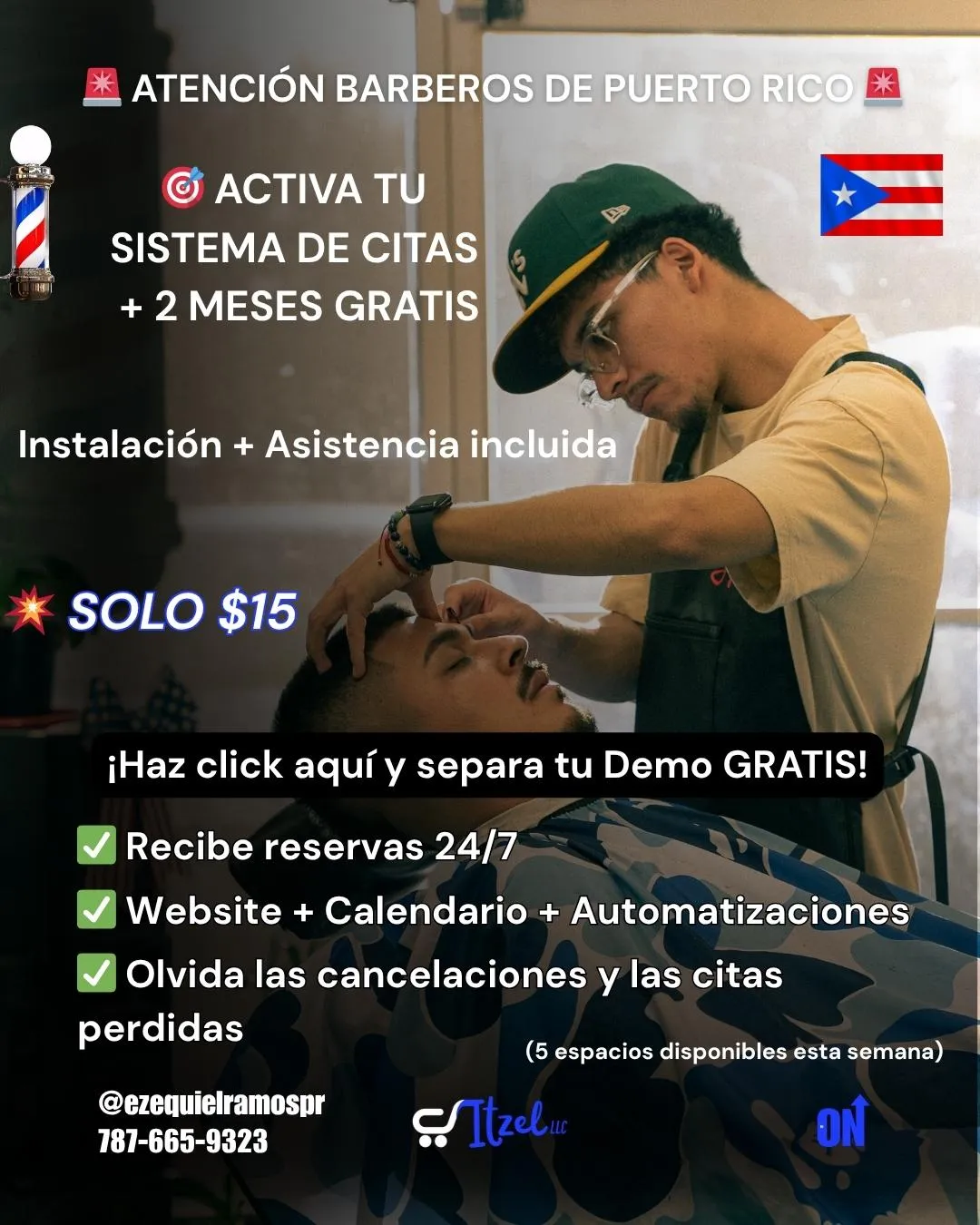 Atención Barberos de Puerto Rico!