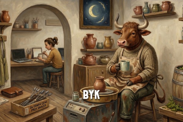 ♉ HOROSKOP CERAMICZNY: Byk, czyli rok upartego trwania w błędzie z poczuciem wyższości