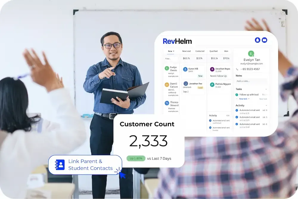 RevHelm for Education & Tuition Businesses