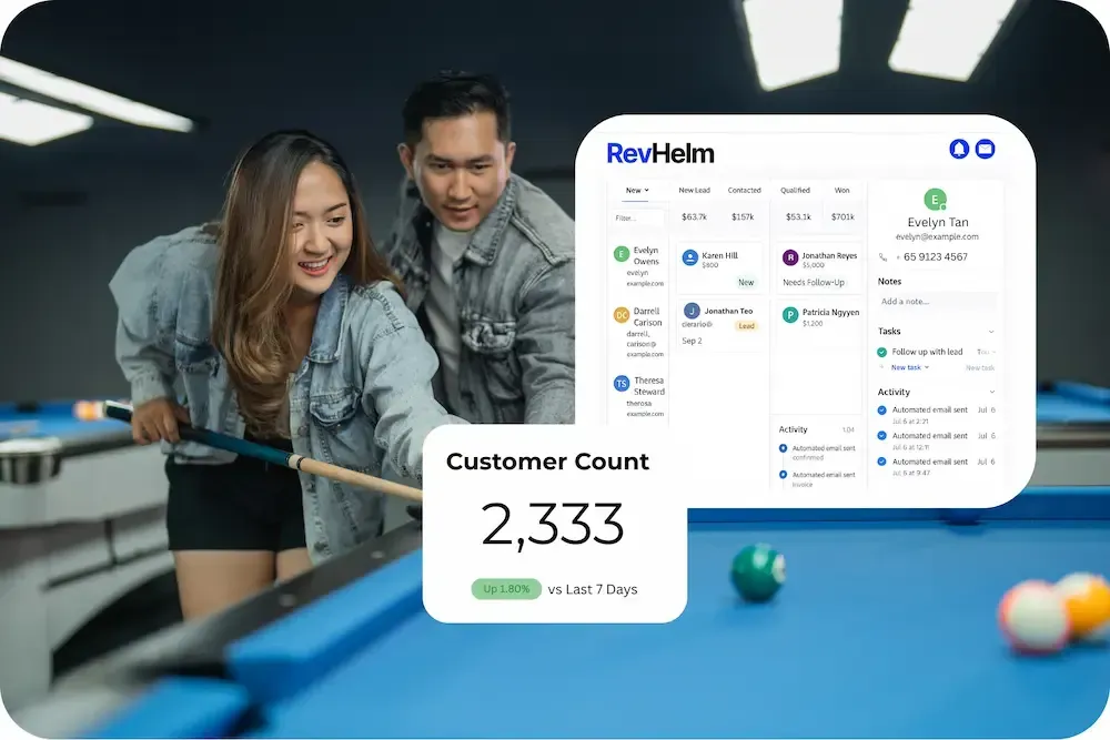 RevHelm for Recreation & Learning Businesses