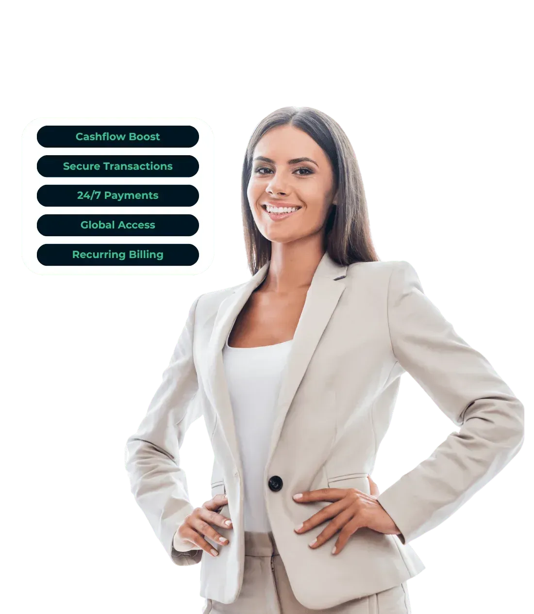 Business owner managing manual transactions without payment gateway integration