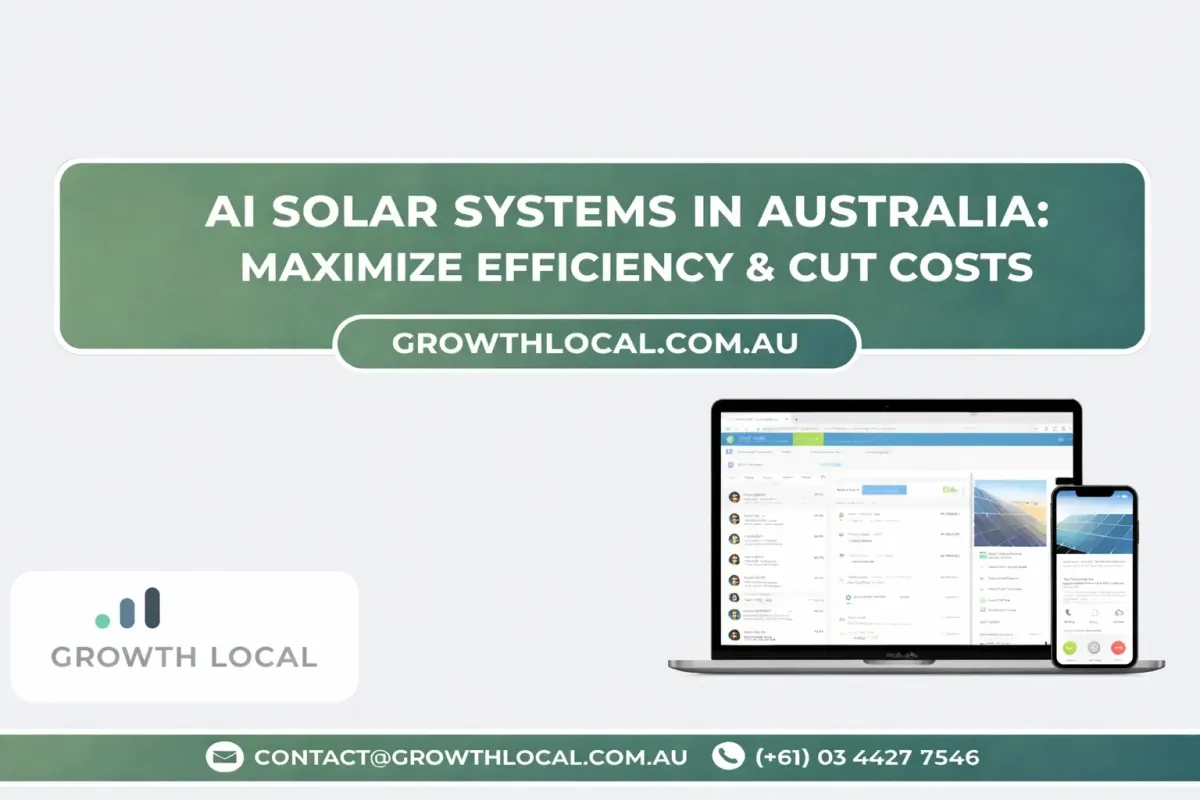 AI Solar Systems in Australia: Maximize Efficiency & Cut Costs