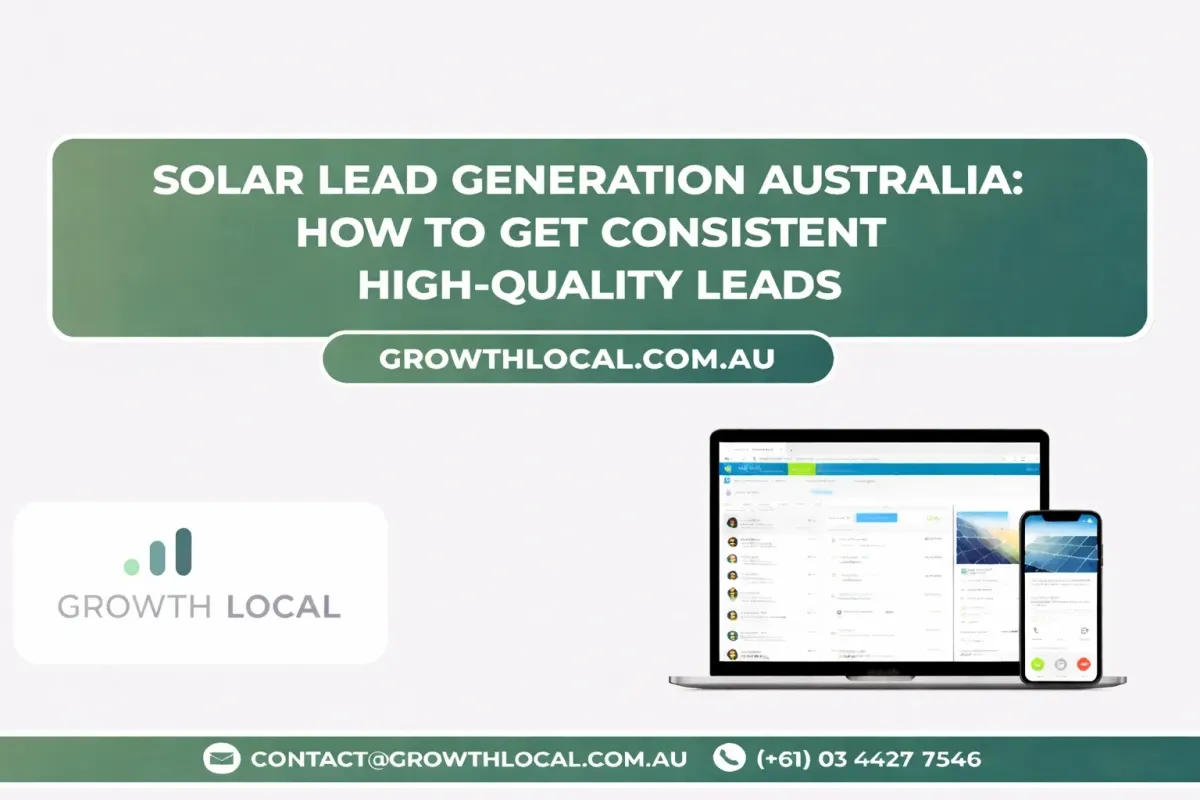 Solar Lead Generation Australia