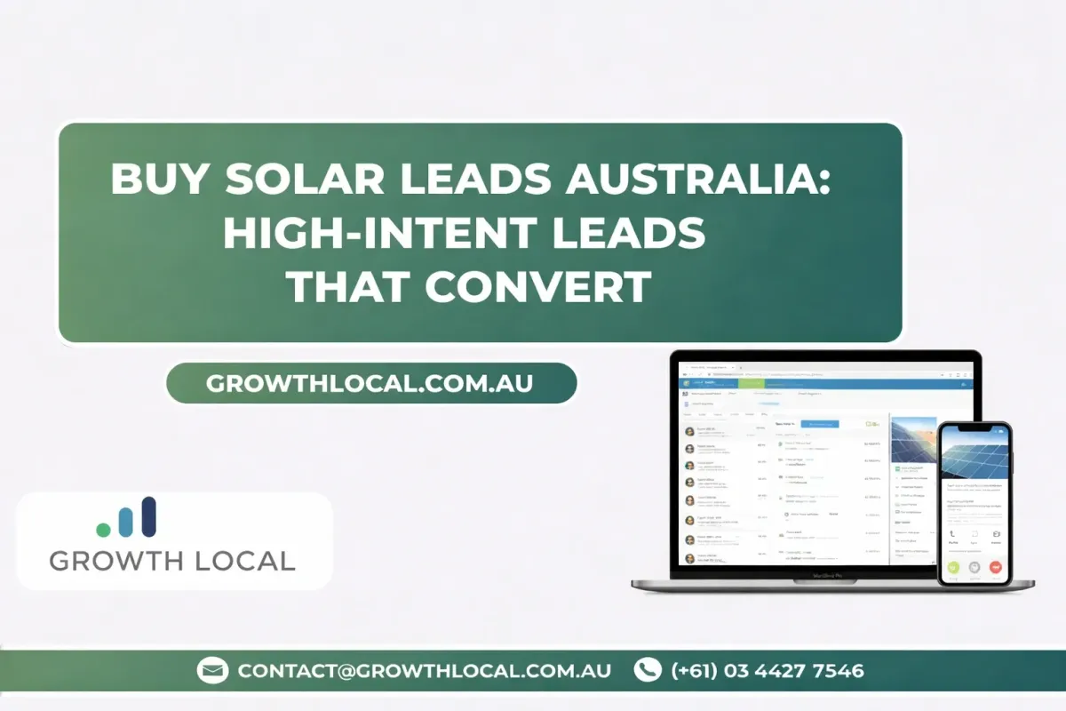 Buy Solar Leads Australia | Exclusive High-Intent Leads
