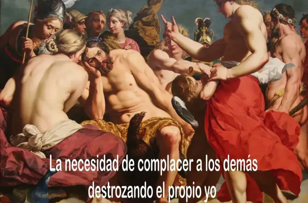 La necesidad de complacer a los demás, destrozando el propio yo.
