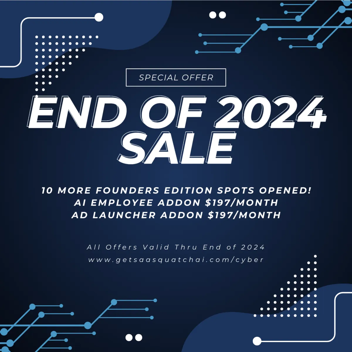 End Of 2024 Sale!