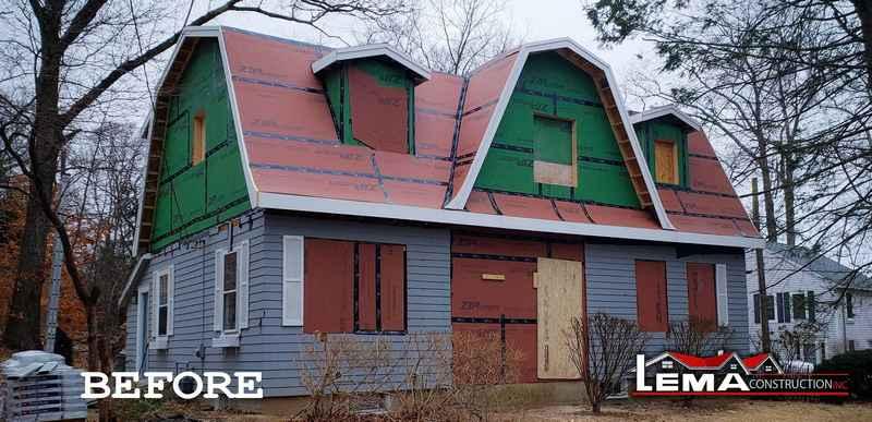 Lema Construction providing roofing services in Brockton MA
