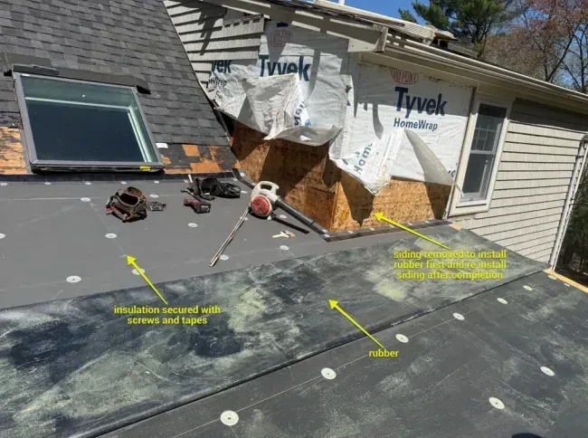Roofing - Flat Roofs & Low-Pitch Roofs - Image