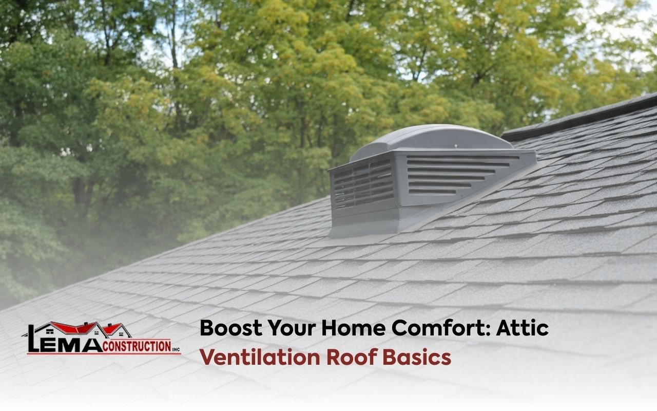 Attic Ventilation Roof setup with ridge and soffit vents for balanced airflow