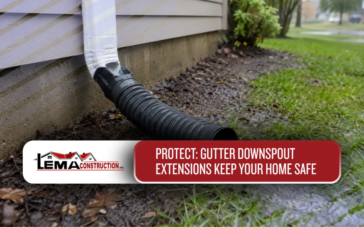 Gutter Downspout Extensions for Home Protection