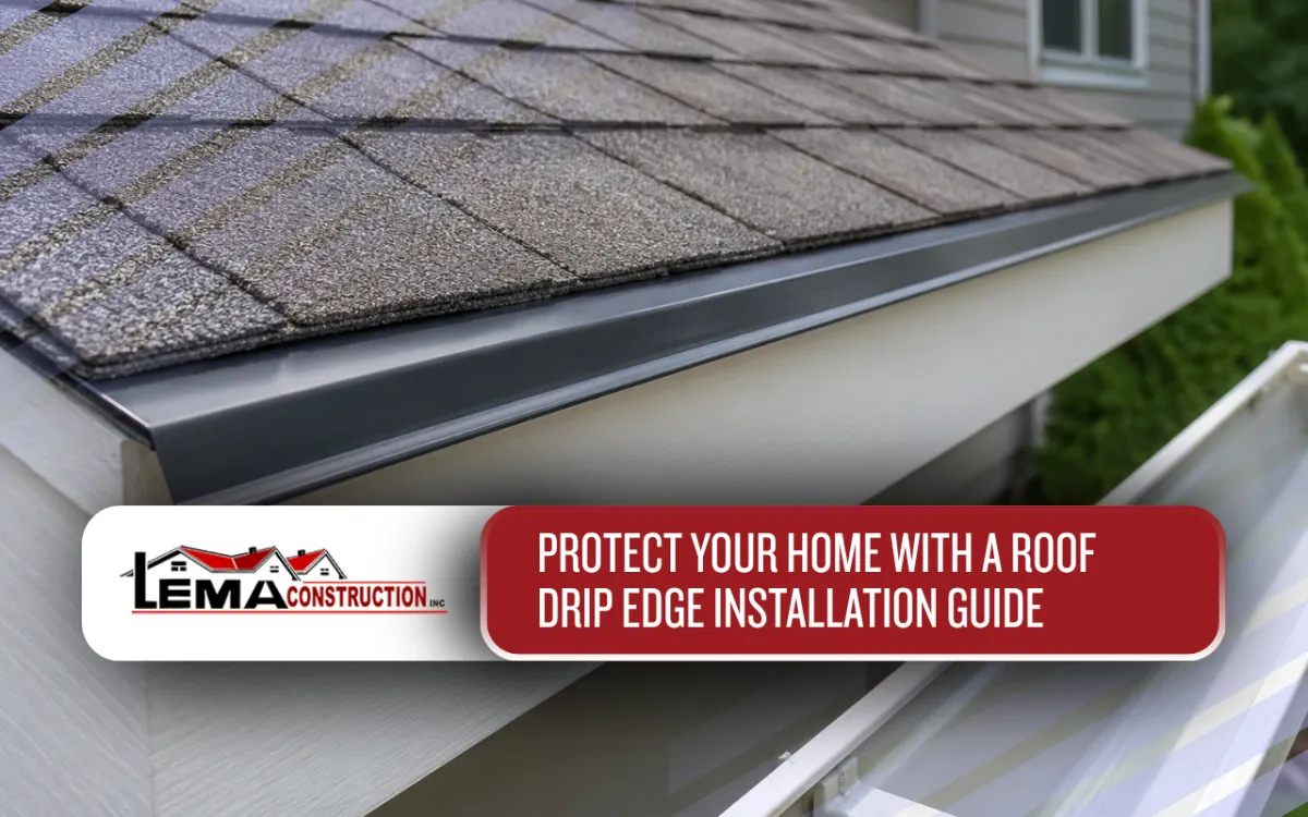 Roof Drip Edge Installation for Better Water Protection