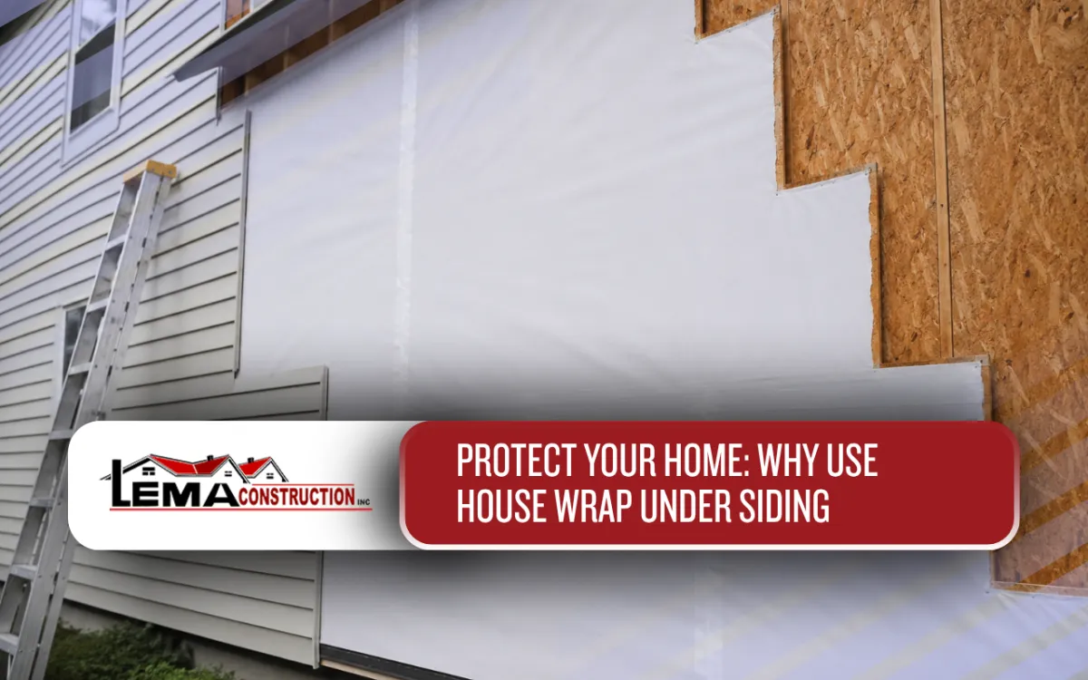 House Wrap Under Siding for Better Moisture Protection