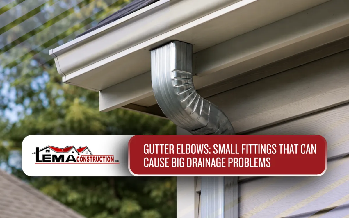Gutter Elbows: Small Fittings That Can Cause Big Drainage Problems