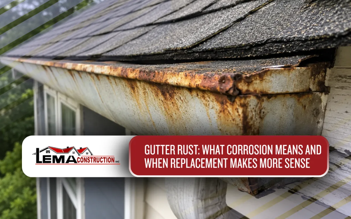 Gutter Rust: What Corrosion Means and When Replacement Makes More Sense